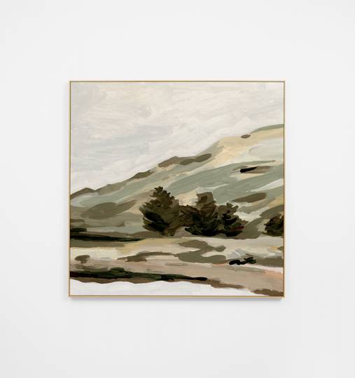 Sheltered Treeline Green Canva